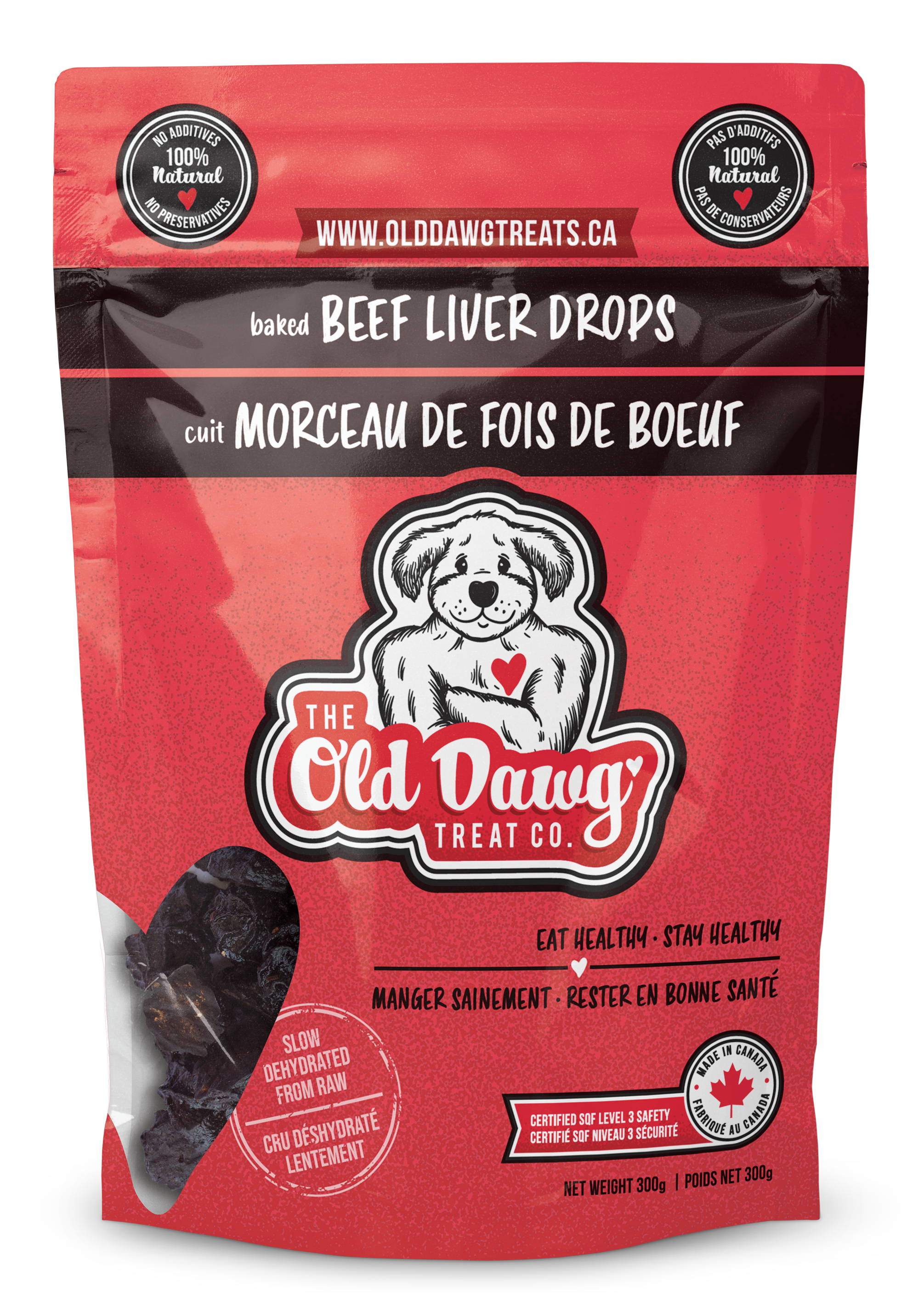 Old Dawg Beef Liver Drops