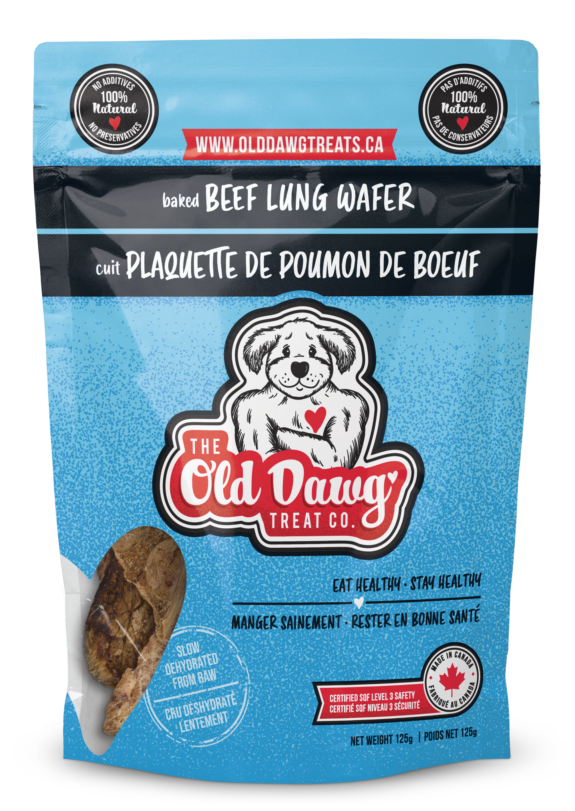 Old Dawg Beef Lung Wafer